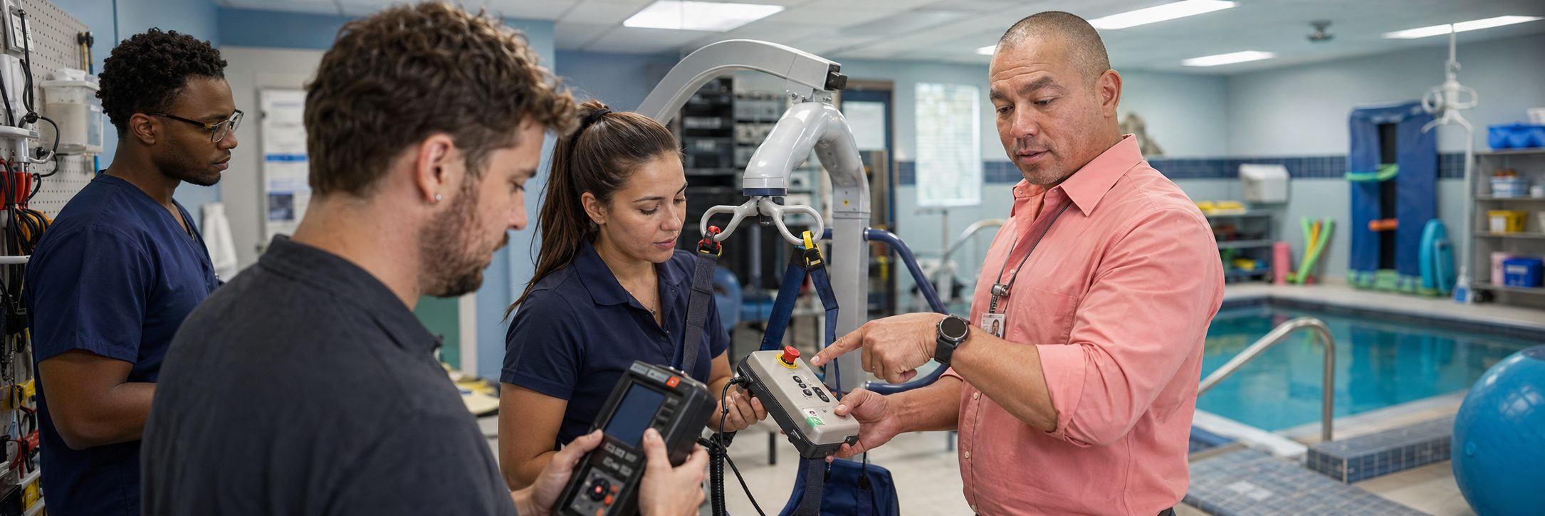 MRI suite patient monitor calibration | BiomedRx HTM services Patient monitor calibration and infusion pump testing in an MRI imaging suite
